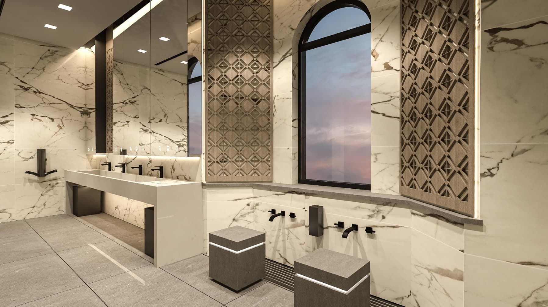 New Bronx Muslim Center - Interior Design